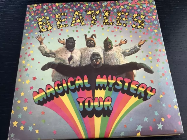 The Beatles Magical Mystery Tour Ep 1St Pressing  Blue Lyric Sheets