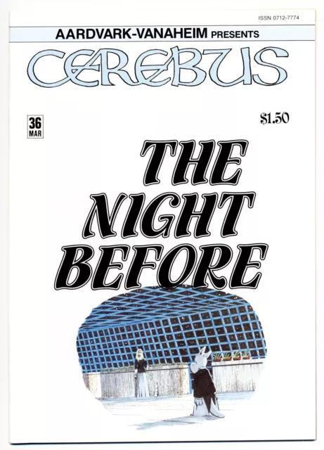 CEREBUS #36 F/VF, Signed by Dave Sim, The Aardvark-Vanaheim Comics 1982