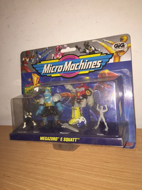 Micro Machines Power Rangers – Megazord VS Squatt (Galoob 1994, Neuf)