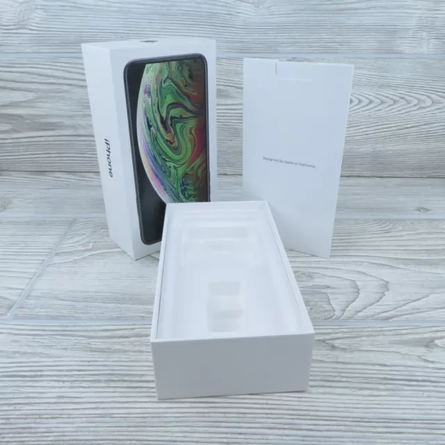 iPhone XS Max - Genuine Apple Retail Packaging - Includes Manual And Box Only 64