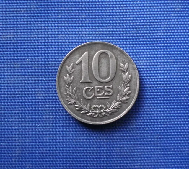 Luxemburg : 10 Centimes 1923  (Eisen.)