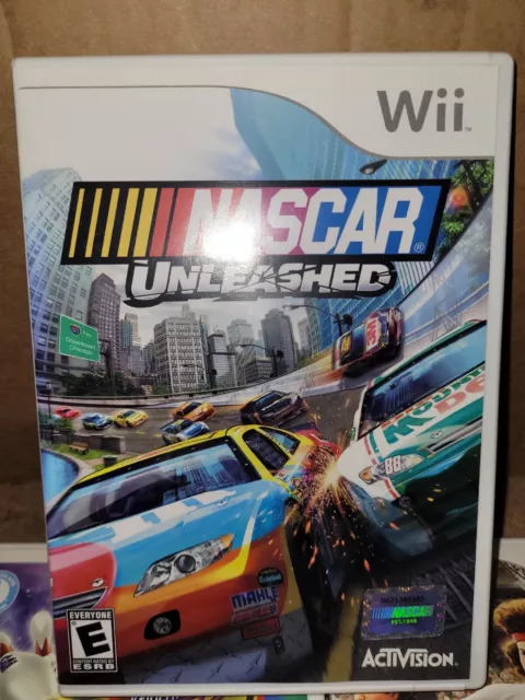 NASCAR Unleashed Nintendo Wii Game Tested Working