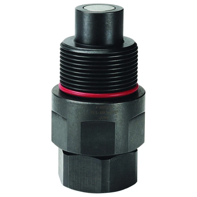 PARKER FET-502-8FP Quick Connect,Plug,1/2",1/2"-14