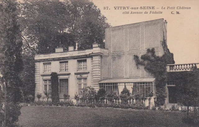 Cpa 94 - Vitry Sur  Seine - Le Petit Chateau ...