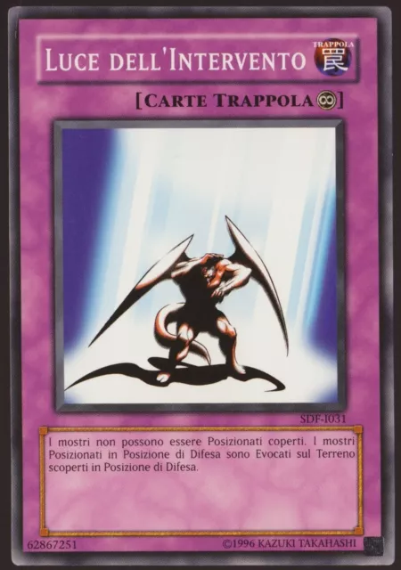 Luce Dell'intervento - Sdf-I031 Yu-Gi-Oh