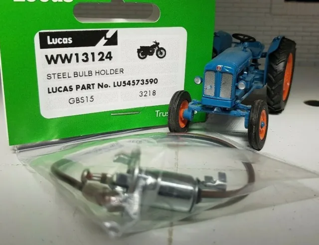 Fordson Dexta Super Major Tracteur Tableau Lucas Instrument BA9s Mcc 233 Ampoule