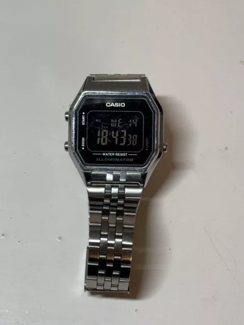 LADIES CASIO 3284 LA680WE Digital Quartz Watch Working 13.00 PicClick UK
