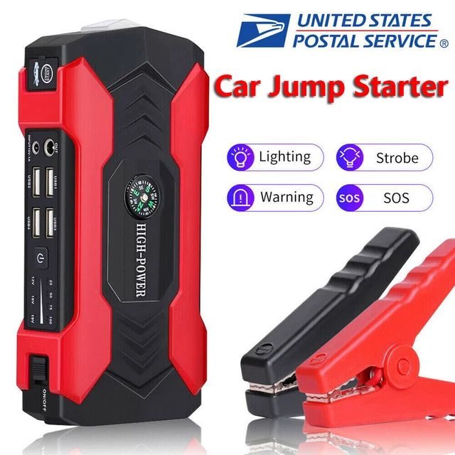 Car Jump Starter 99800mAh Booster Jumper Box Power Bank Battery Charger Portable