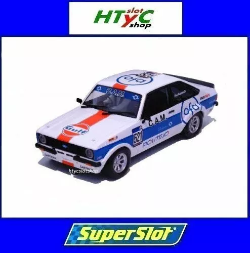 Superslot Ford Escort Mk2 #521 Gulf Edition Rui Azevedo Scalextric Uk H4150