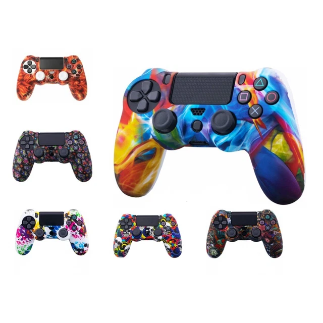 Silicone Case Protective Cover Housing Skin for Playstation 4 PS4 Controller UK