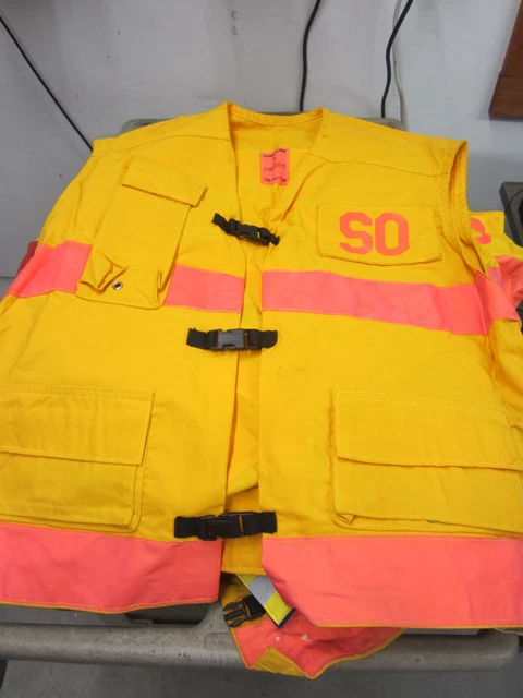 Command Vest Set Firefighter Emergency Operations Scene Medical 7 Vests
