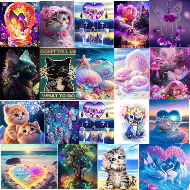 5D Full Drills Diamond Painting Embroidery Art Decor Cross Stitch Kits DIY Gifts