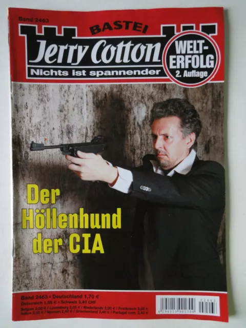 Jerry Cotton Der Höllenhund der CIA 2463 Welterfolg 2. Auflage - tadellos