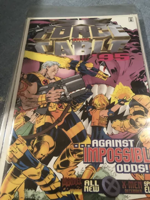Marvel Comics Cable And XForce Annuals 95,96 & 97 NM Free Shipping
