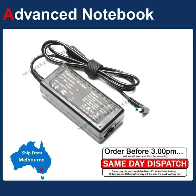 Laptop AC Power Adapter Charger 19.5V 3.33A 65W for HP 710412-001