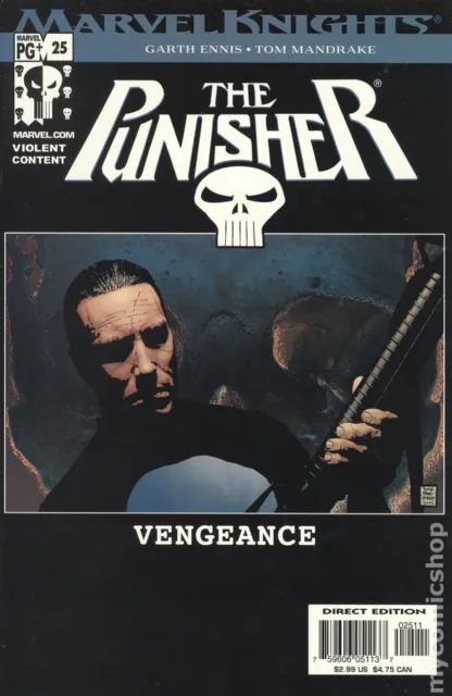 Punisher #25 VG 2003 Stock Image Low Grade