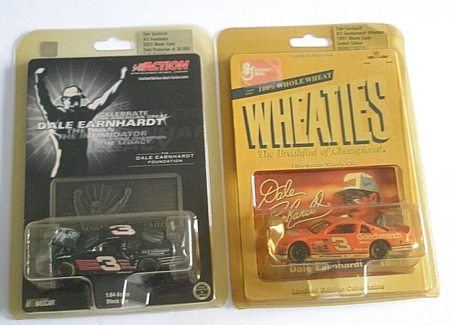 NASCAR Dale Earnhardt  Action Diecast Cars Wheaties Intimidator  1:64  CE