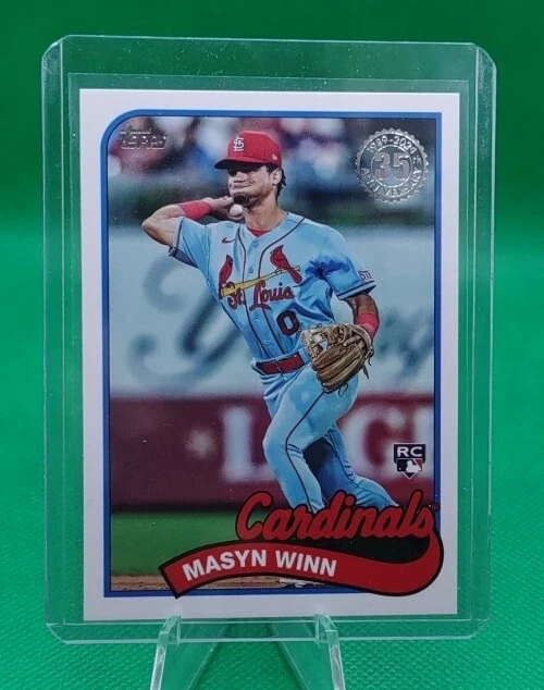 2024 TOPPS SERIES 1 35th Anniversary 1989 Masyn Winn RC St Louis