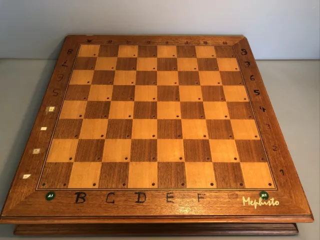 Mephisto | Schachcomputer ESB II aus Holz mit Magnetfeldern | 80er Jahre #4