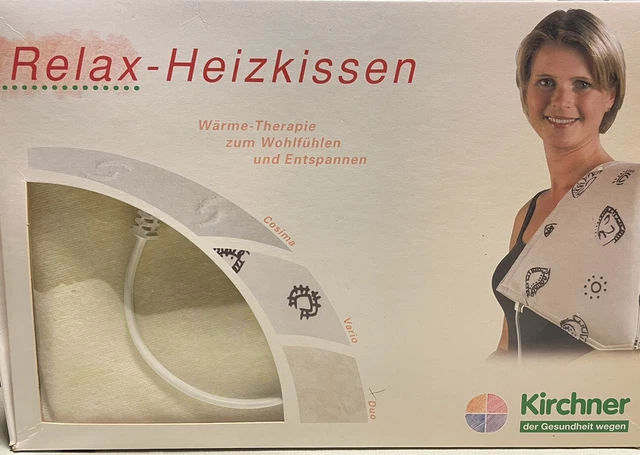 Relax-Heizkissen Duo für Nacken- und Kopfschmerzen 50Watt von Kirchner