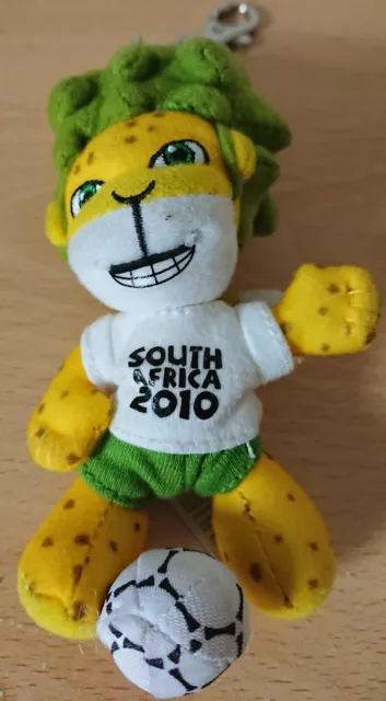 FIFA offizielles Produkt, WM 2010 Südafrika Maskottchen Schlüsselanhänger, gebraucht