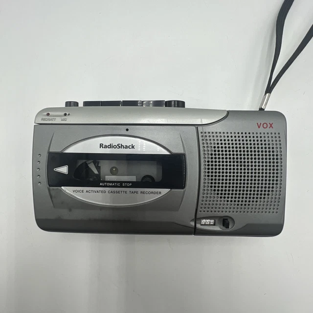 RADIO SHACK VOICE Activated Cassette Tape Recorder Ctr123 Tested 42