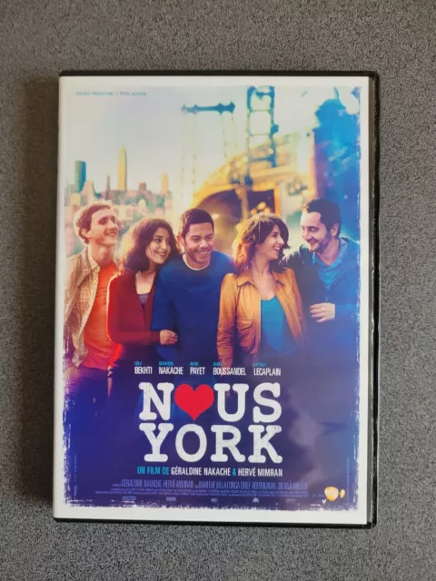 Dvd Nous York Géraldine Nakache / Manu Payet Neuf Sans Blister