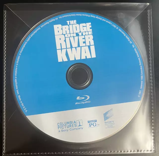 Neuf The Bridge On The River Kwai (1957) - Disque Seulement En Clair Envelope