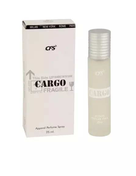 CFS Cargo White Eau De Parfum EDP longue durée pour homme et femme 25 ml