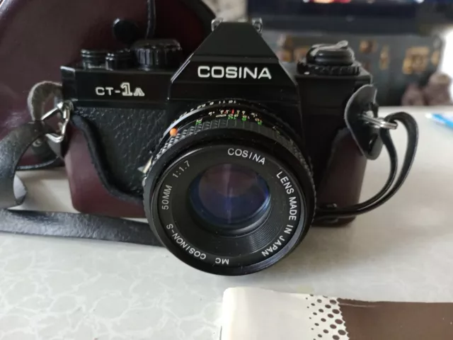 Cosina CT-1A 35 mm fotocamera pellicola con obiettivo Cosinon 50 mm f2 -