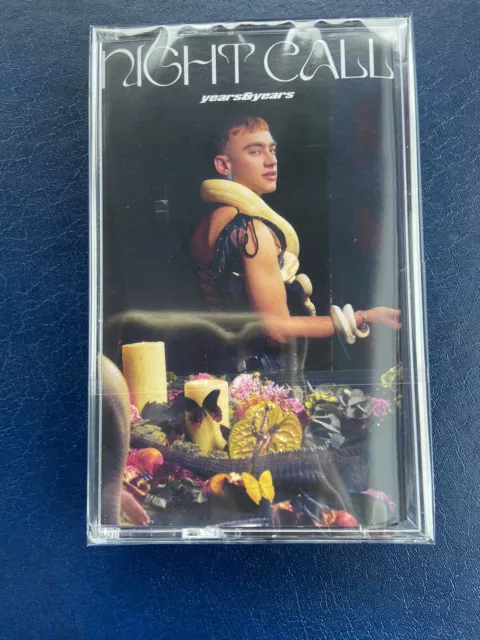 Neu versiegelt Years & Years Night Call Limited Edition rote Kassette alternatives Cover