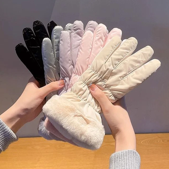Gants D'hiver Pour Femme Avec écran Tactile Et Doublure Thermique Doux Et Chauds