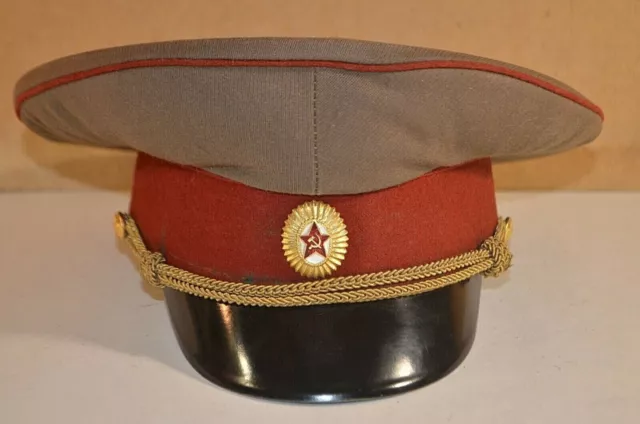 Rare casquette de soldat soviétique vintage Original 4