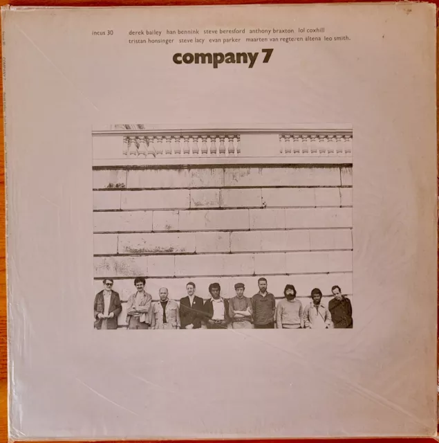 Company 7 - LP - Derek Bailey / Evan Parket / Steve Lacy / Anthony Braxton