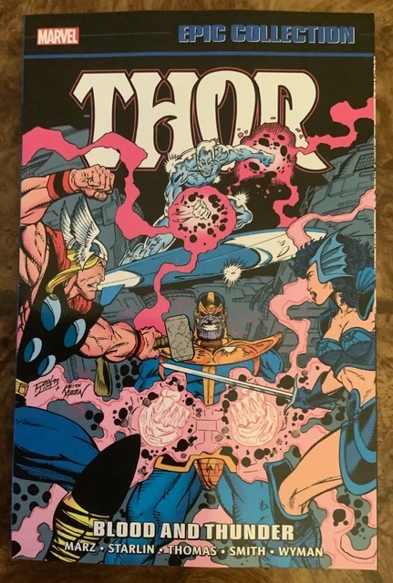 Thor Epic Collection Vol 21 Blood & Thunder TPB Silver Surfer Thanos Jim Starlin