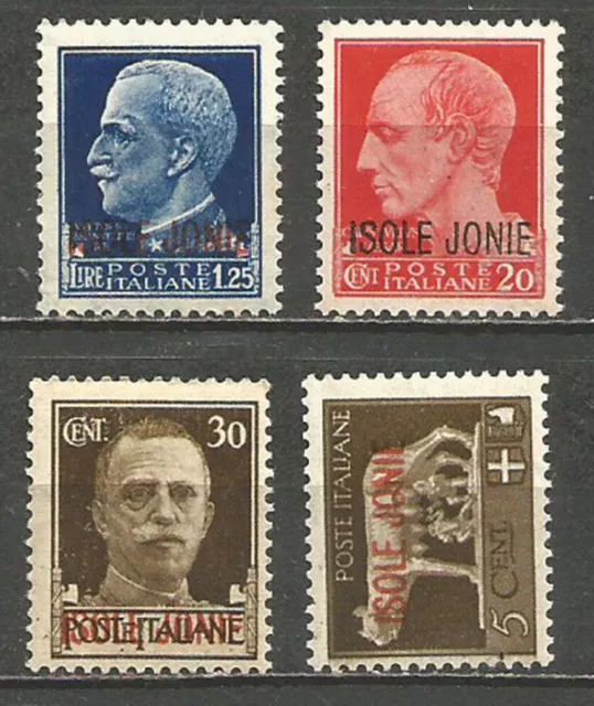 Italy Greece 1941 Mnh Ionian Islands Occupation Isole Jonie 1939 1940 1942 1943