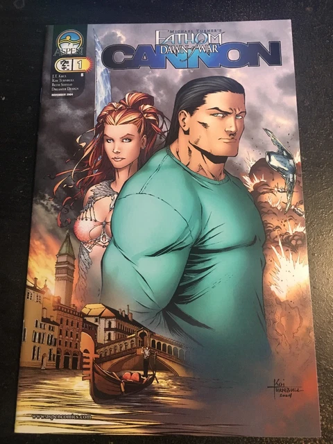 Micheal Turner’s Cannon:Dawn Of War#1 Incredible Condition 9.4(2004)Turnbull Art