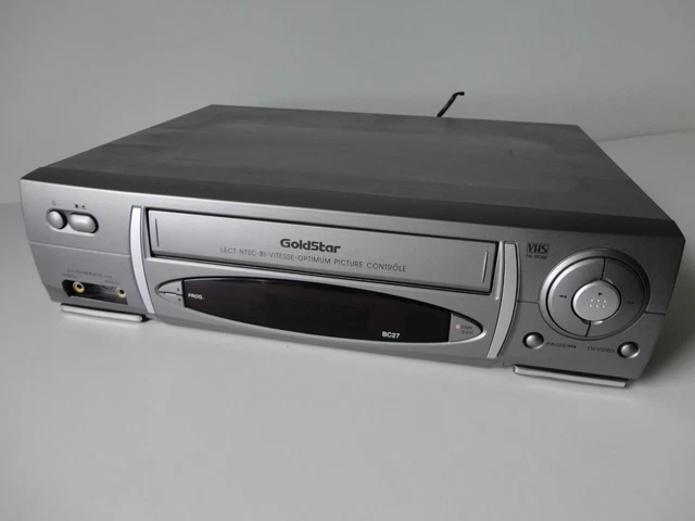 Magnetoscope goldstar bc97 hifi lecteur enregistreur k7 cass à Saint