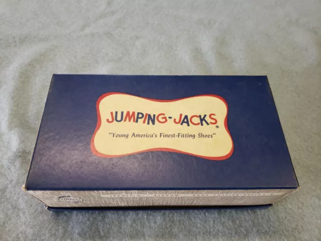 Vintage Jumping Jacks Shoe Box America's Shoe Not Buster Brown