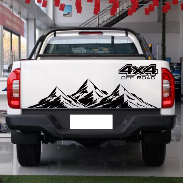 4x4 Off Road Mountains Truck Decal Car Vinyl Stickers Decoration Waterproof