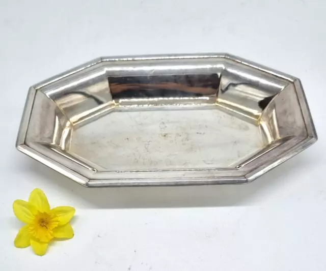 Tolle Art Deco Christofle / GALLIA  France Servier / Obst Schale VERSILBERT