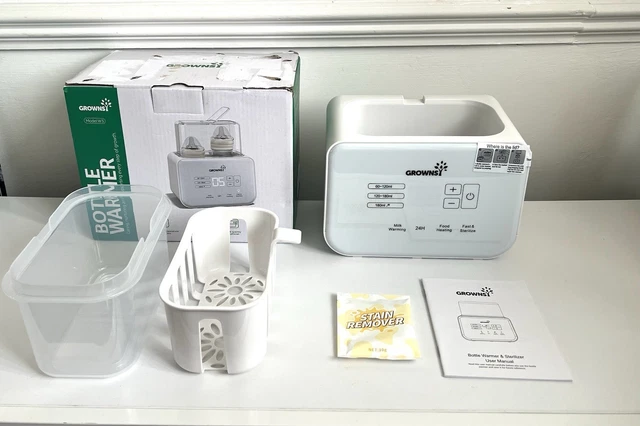 Grownsy Grown Baby Bottle Warmer Grownsy Bottle Sterilizer/warmer Plus
