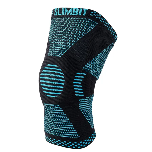 Rodilla profesional SLIMBIT - Manga de compresión para dolor de rodilla para articulaciones estables