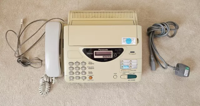 Panasonic KX-F2200 Vintage Fax Machine, PAT Tested