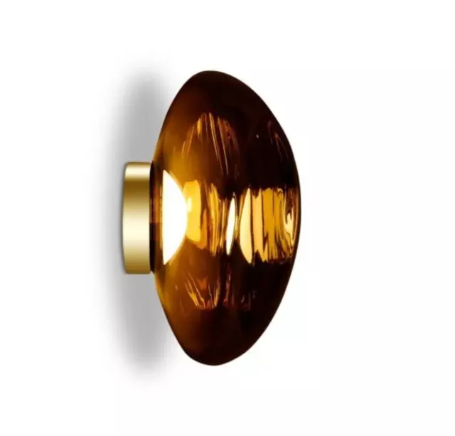 Brand NEW -Tom Dixon Melt LED Wall/Ceiling Light Gold - Boxed & Authentic