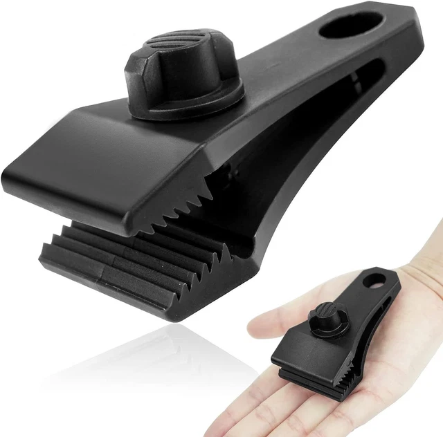 AMURS 30PCS Upgrade Large Tarp Clips Heavy Duty Lock Grip Clamps 30Pcs