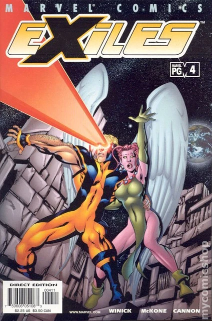Exiles #4 VF 2001 Stock Image