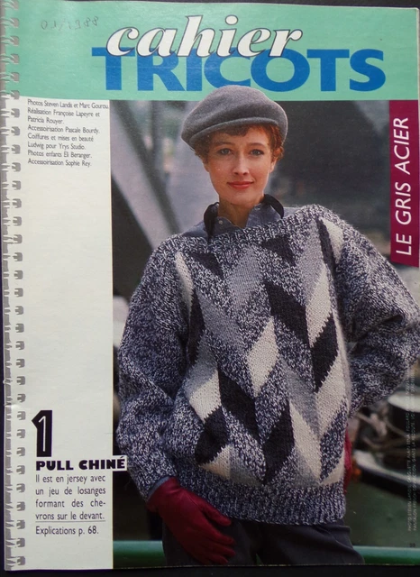 Pages Explications Tricot & Crochet - MODES ET TRAVAUX - Poupée Clothilde - Octobre 1980 - Occasion
