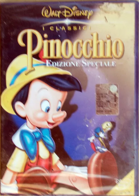 ✅ DVD Video Pinocchio Edition Special Walt Disney