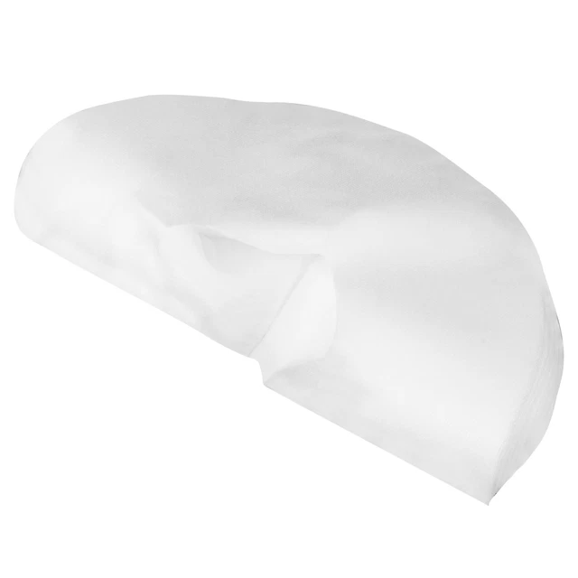 (Round)200x Disposable Non Woven Fabric Massage Table Bed Pillow Hole Towel PLM